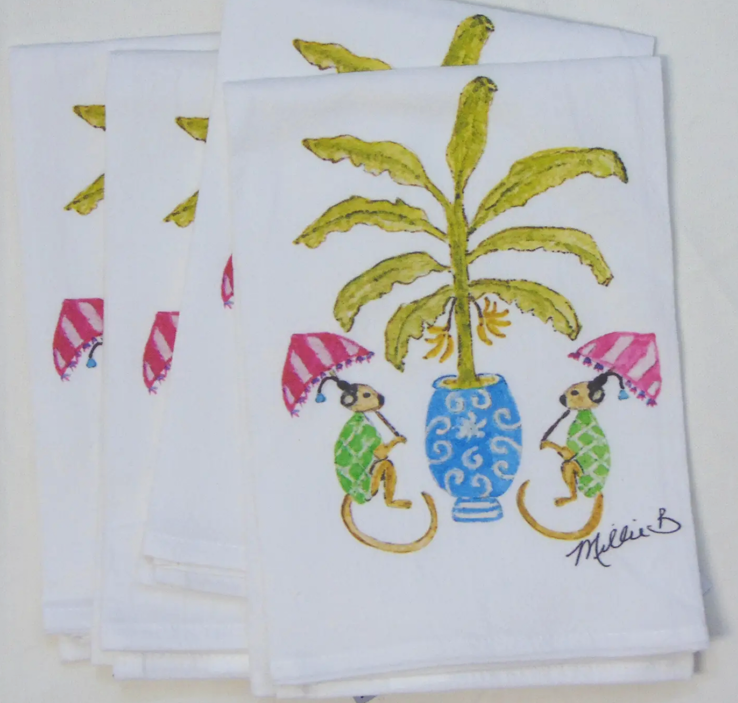 Watercolor Tea Towels