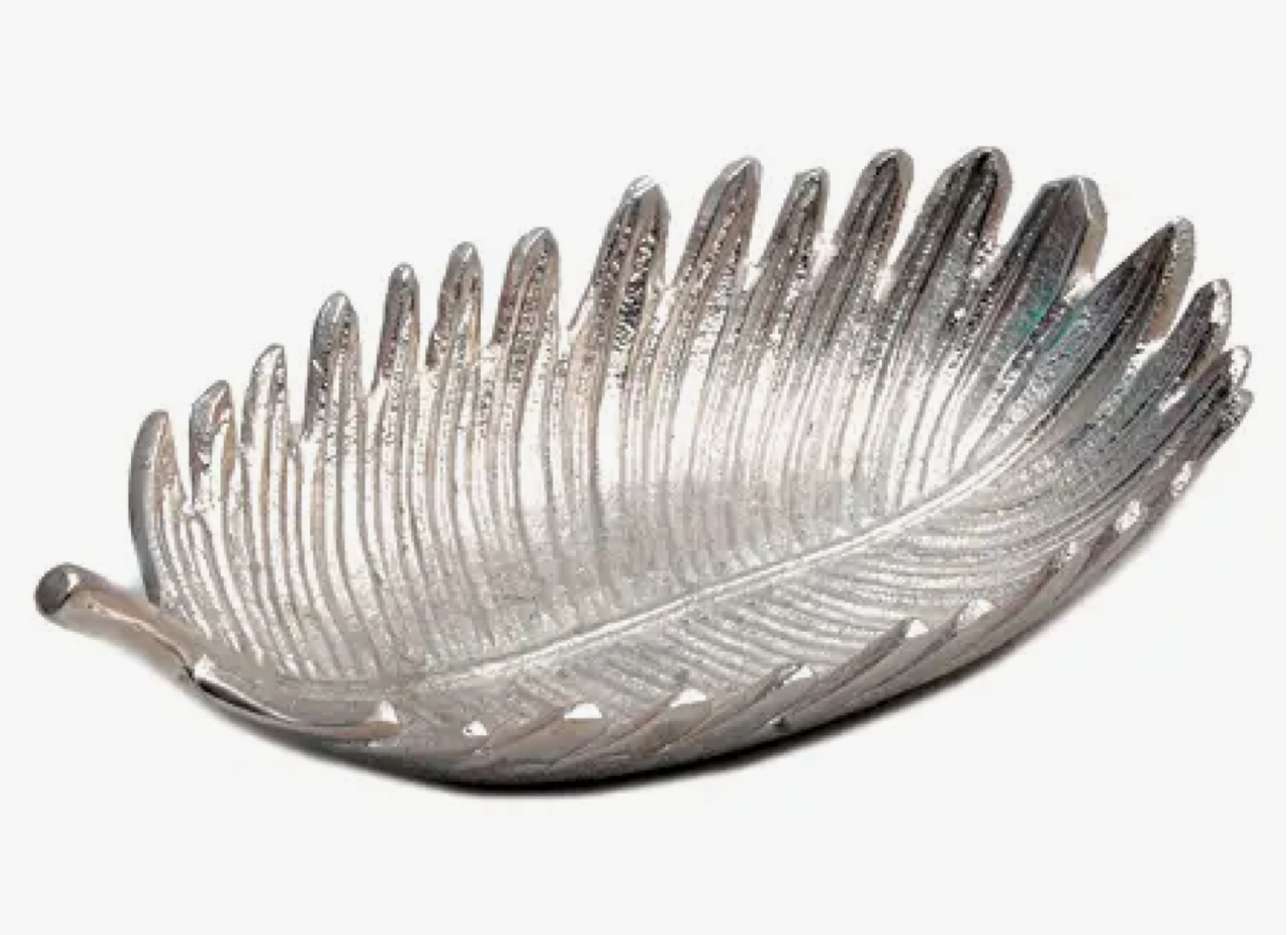 Silver Leaf Bowl